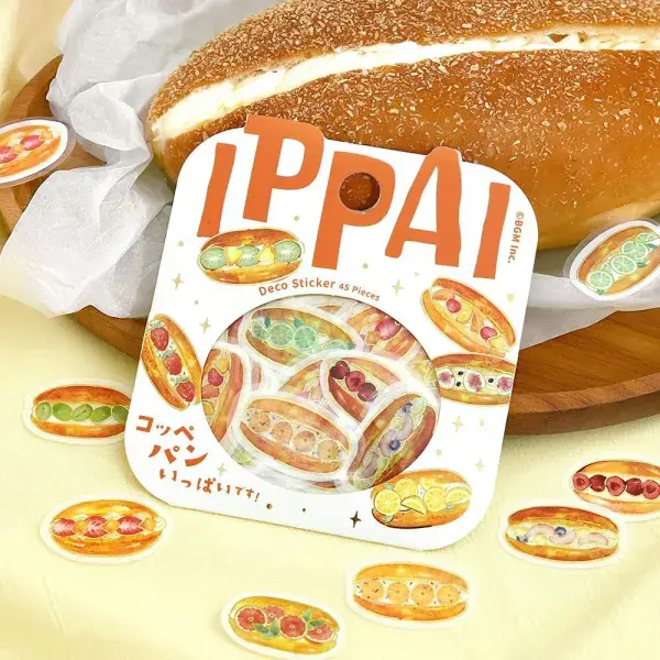 *BGM - Flake Stickers - IPPAI - Full of Coupe Bread