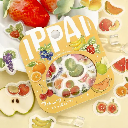 *BGM - Flake Stickers - IPPAI - It's Full of Fruits