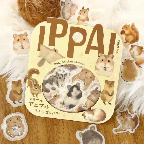 *BGM - Flake Stickers - IPPAI - It's Full of Small Animals
