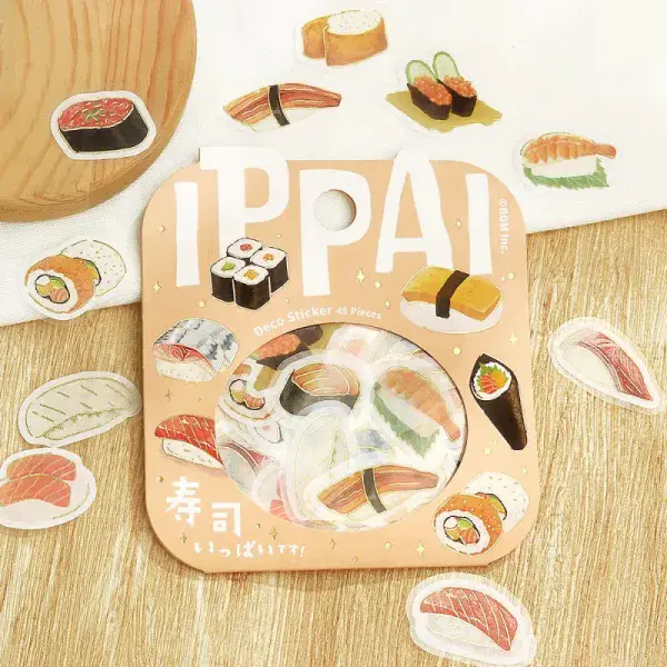 *BGM - Flake Stickers - IPPAI -  It's Full of Sushi