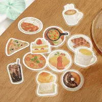 *BGM - Flake Stickers - IPPAI -  It's Full of Western Food
