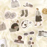 *BGM - Flake Stickers - Maiden's Moments - Knitting Time