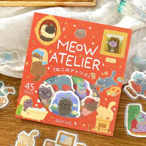 **BGM - Flake Stickers - Narikiri Animals - Cat's Atelier
