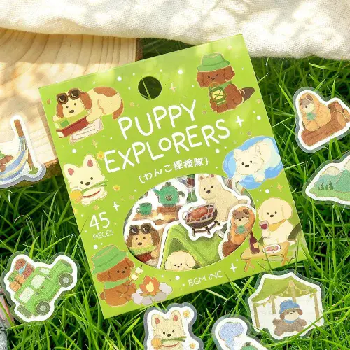 **BGM - Flake Stickers - Narikiri Animals - Dog Expedition