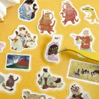 *BGM - Flake Stickers - Nyapanese Neko - Huang Dan