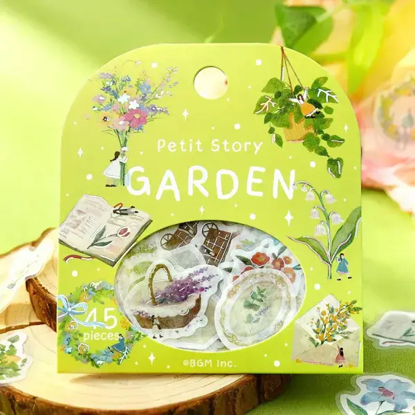 **BGM - Flake Stickers - Petit Stoli - Gardening