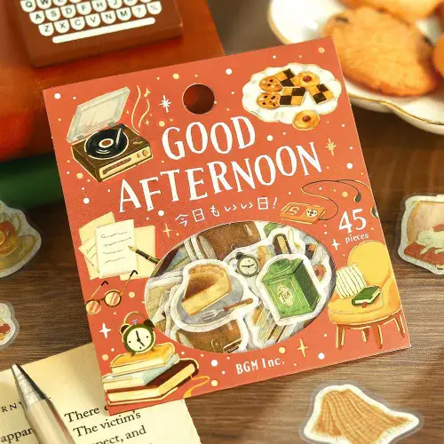 **BGM - Flake Stickers - Today is a Good Day - Good Afternoon