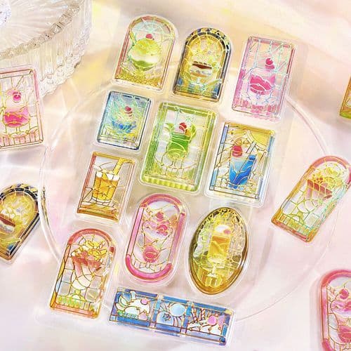*BGM - Kyururun Seal - Aramode Stained Glass #2