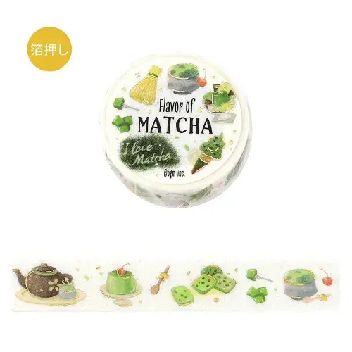 **BGM - Masking Tape - Tokimeki Flavour - Matcha