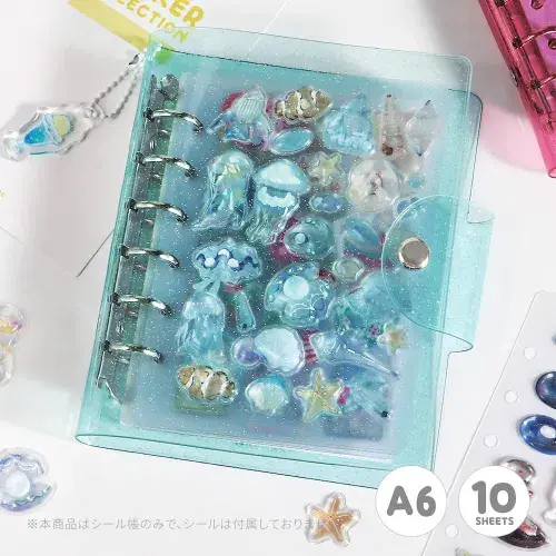 *BGM - Sticker Storage File - Blue