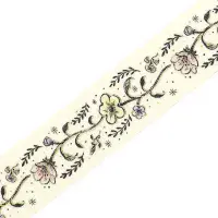 *BGM - Washi Tape - Classic Life - Flower Sketch