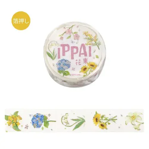 **BGM - Washi Tape - IPPAI - Full of Bouquets