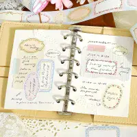 *BGM - Washi Tape - LG -  Writable Flower Frames