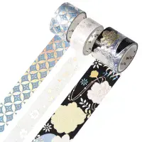 *BGM - Washi Tape Set - Japanese Kimono #2 - Clothes & Darkness