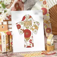 *BGM - Washi Tape Set - Japanese Kimono #2 - Japanese Splendor
