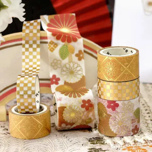 *BGM - Washi Tape Set - Japanese Kimono #2 - Japanese Splendor