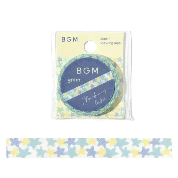 *BGM - Washi Tape - Sml - Hoshidumu