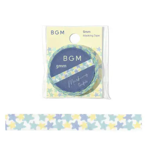 *BGM - Washi Tape - Sml - Hoshidumu