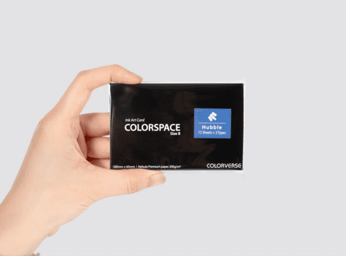 *Colorverse - Ink Art Card - Colorspace - Hubble - Size B