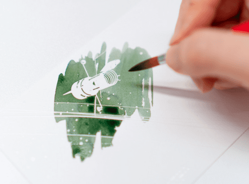 *Colorverse - Ink Art Card - Colorspace - Hubble - Size C