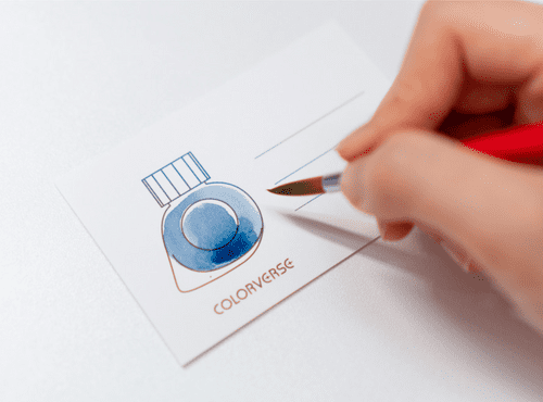 *Colorverse - Ink Art Card - Colorspace - Swatch - Size B