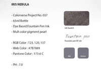 *Colorverse - Project Ink  Vol 6 - Glistening (65ml) - Iris Nebula 037