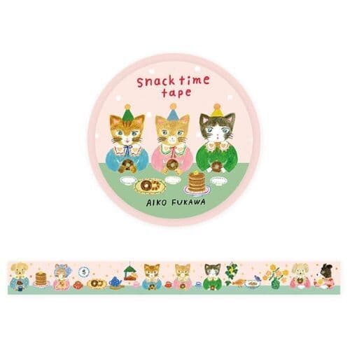 *Cozyca - Foiled Masking Tape - Aiko Fukawa - Snacktime