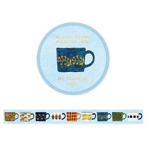 *Cozyca - Foiled Masking Tape - Midori Anso - Mug