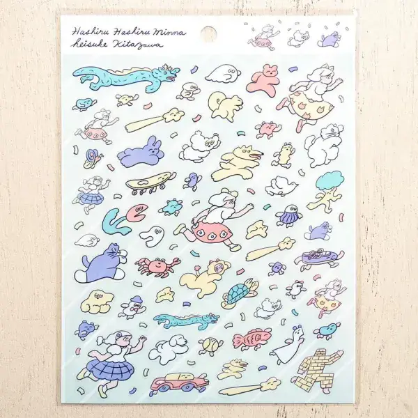 **Cozyca - Stickers - Heisuke Kitazawa - Hashiro Hashiro Everyone