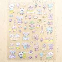 **Cozyca - Stickers - Snack & Animals