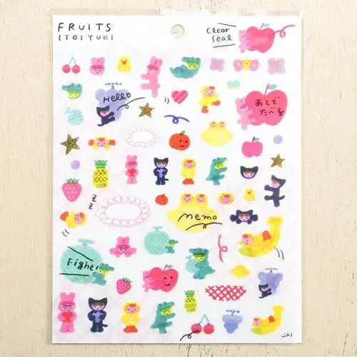 **Cozyca - Stickers - Yuki Ito - Fruits
