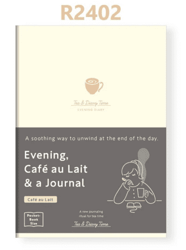 *Daigo - Coffee & Diary Notebook - Evening - Cream - English Edition