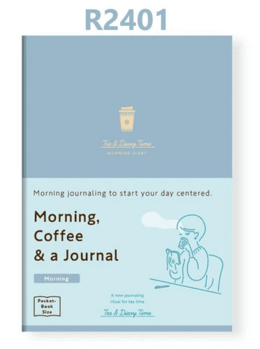 *Daigo - Coffee & Diary Notebook - Morning - Blue - English Edition