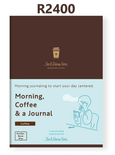 *Daigo - Coffee & Diary Notebook - Morning - Brown - English Edition