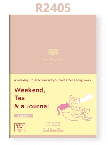 *Daigo - Coffee & Diary Notebook - Weekend - Pink - English Edition
