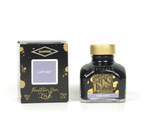 **Diamine - Fountain Pen Ink - 80ml - Lady Grey