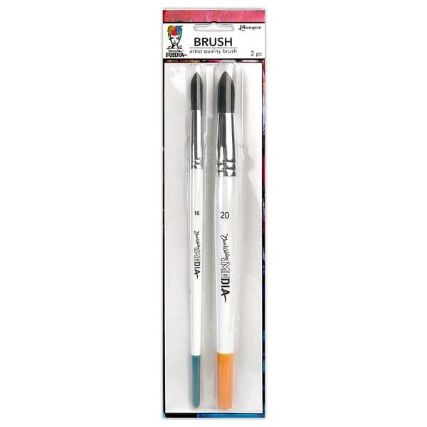Dina Wakley - Media Brushes - Round Brush Set