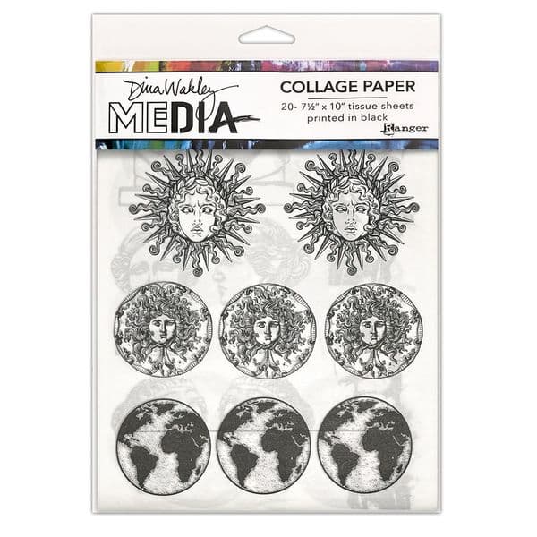 *Dina Wakley Media - Collage Paper - Antiquities