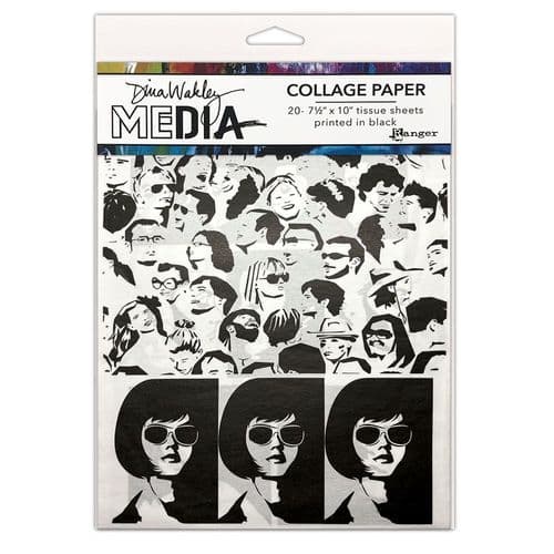 **Dina Wakley MEdia - Collage Paper - Bold