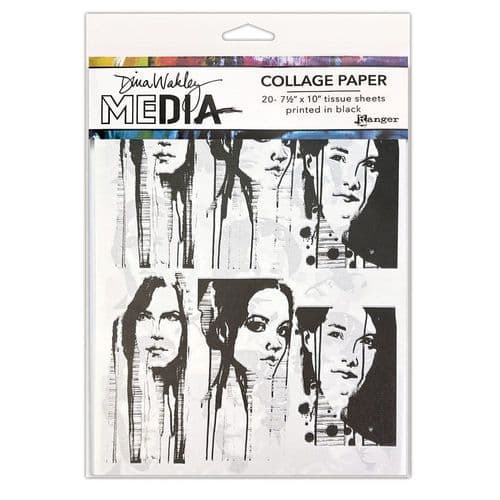 ]*Dina Wakley Media - Collage Paper - Photo Transfers