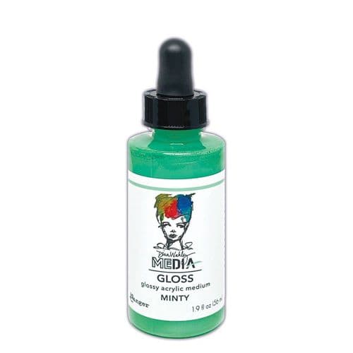 *Dina Wakley - MEdia Gloss - Minty