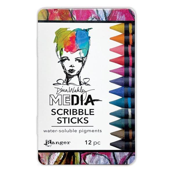 *Dina Wakley Media - Scribble Sticks - Set #5