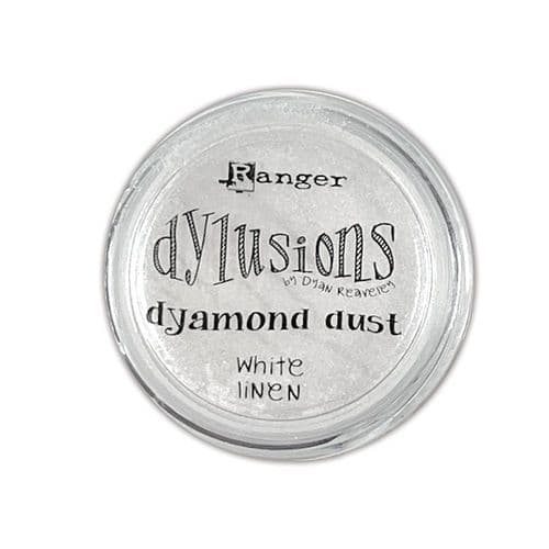 *Dylusions - Dyamond Dust - White Linen
