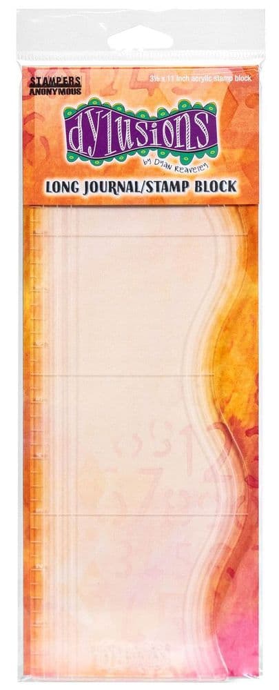 *Dylusions - Rubber Stamps - Long Stamp Block
