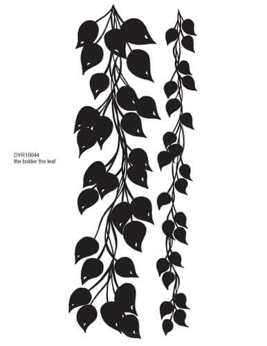*Dylusions - Rubber Stamps - The Bolder the Leaf