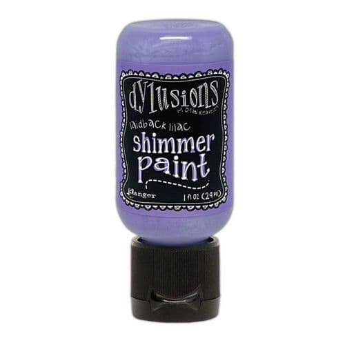 Dylusions - Shimmer Acrylic Paint - 1 oz Bottle - Laidback Lilac