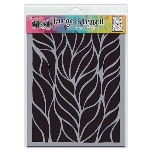 *Dylusions - Stencil - 9x12" - Fronds of Fun