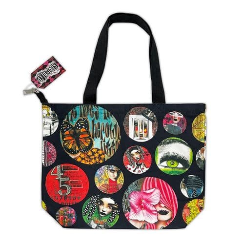 *Dylusions - Zipper Tote Bag