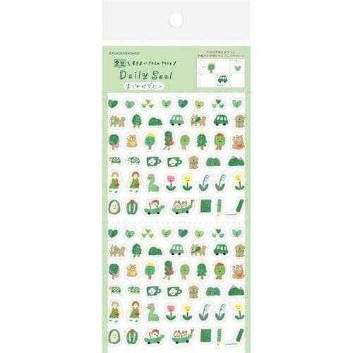 *Furukawa - Sticker Sheet - Green Outing