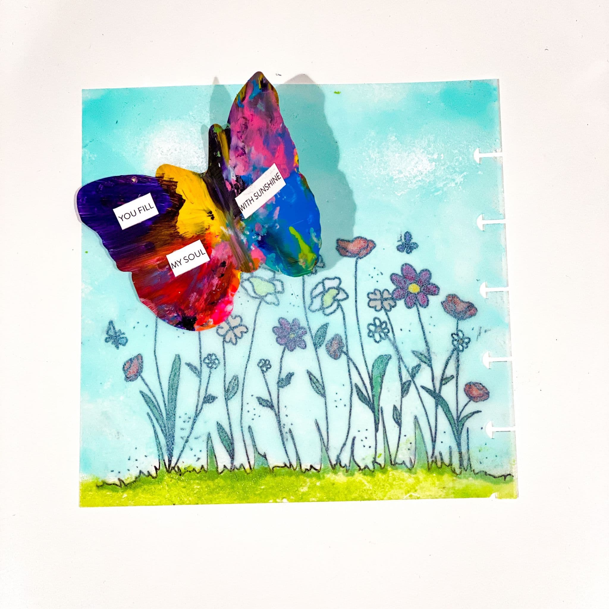 Grafix Mixed Media Journal 6x6"